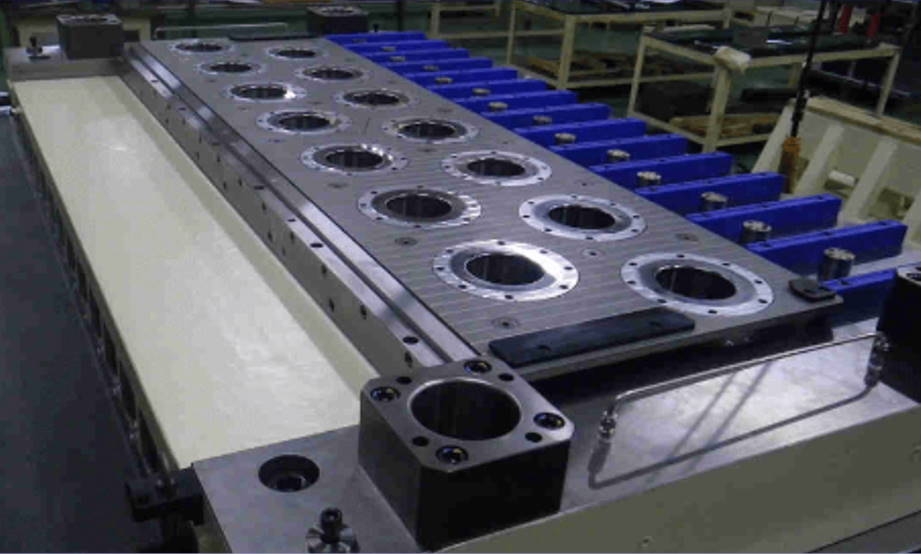 Aluminum body forming cupping die